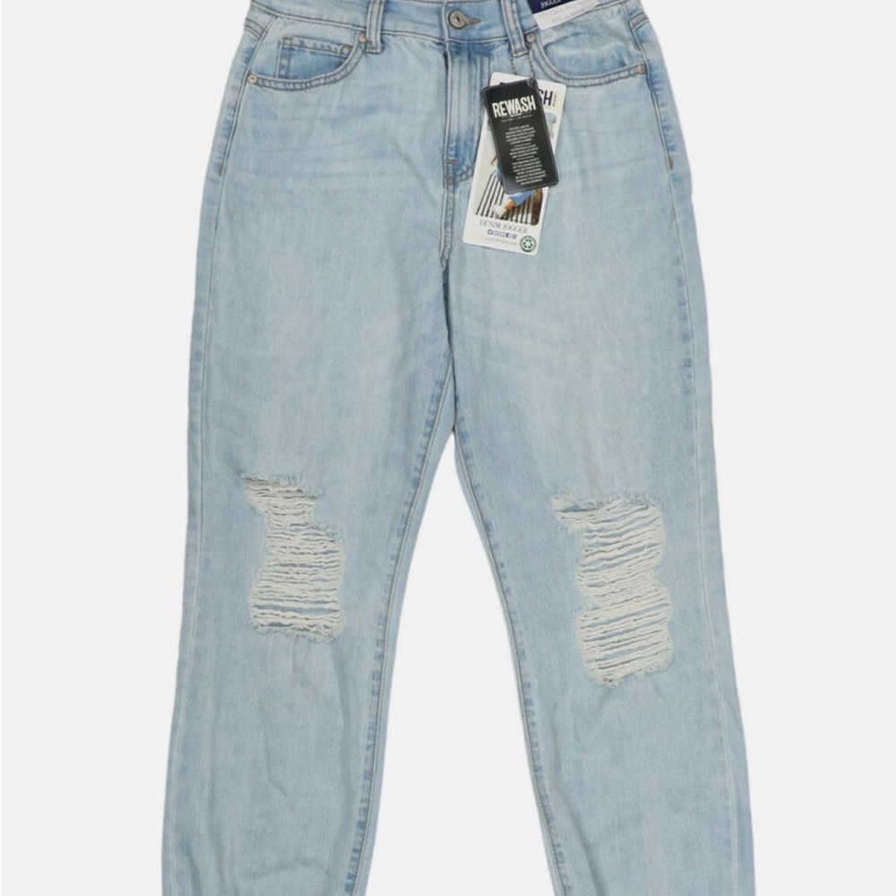 Rewash Boyfriend Distressed High-Waist Joggers Jeans Size 9